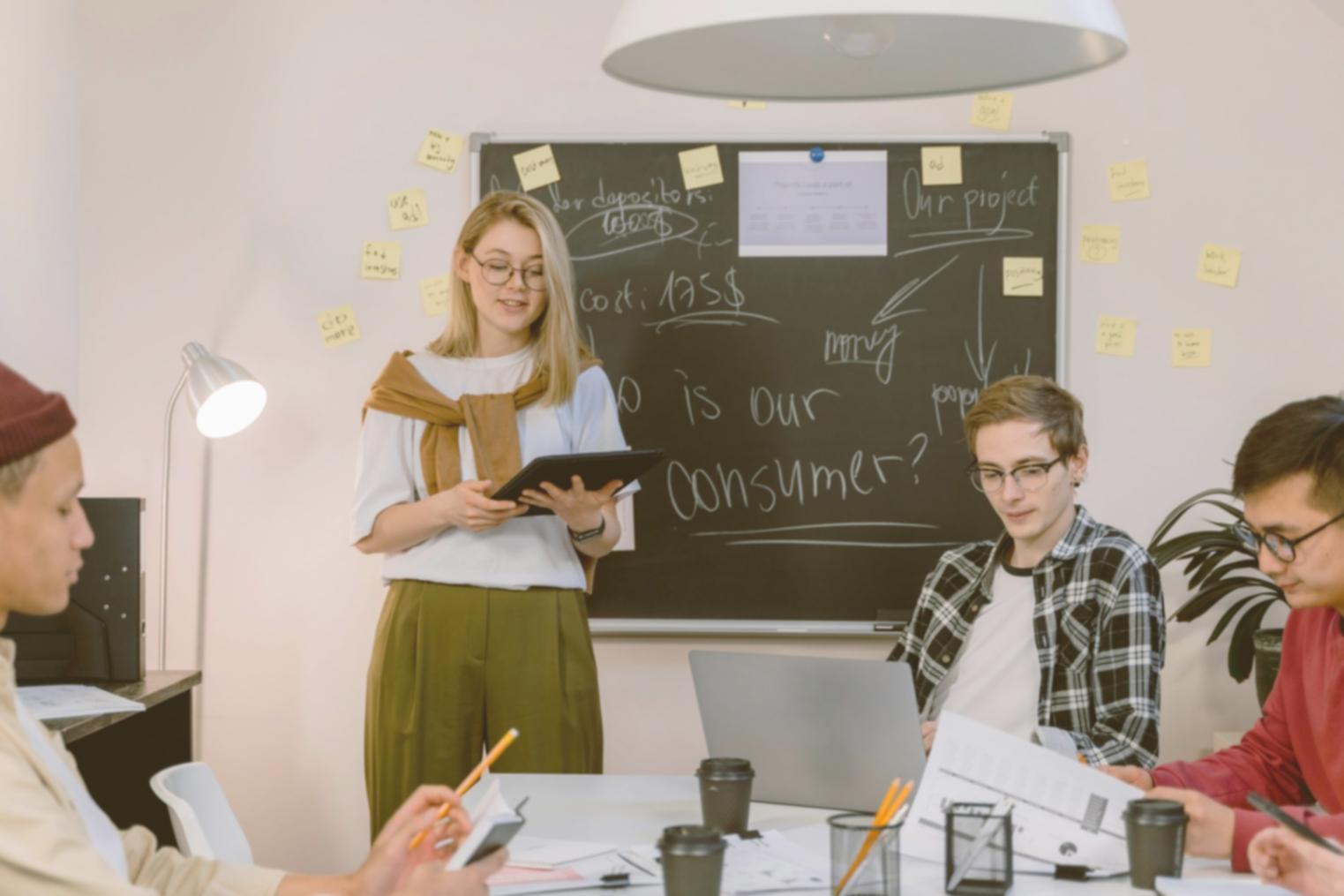 Ambiente professionale per sessioni formative online